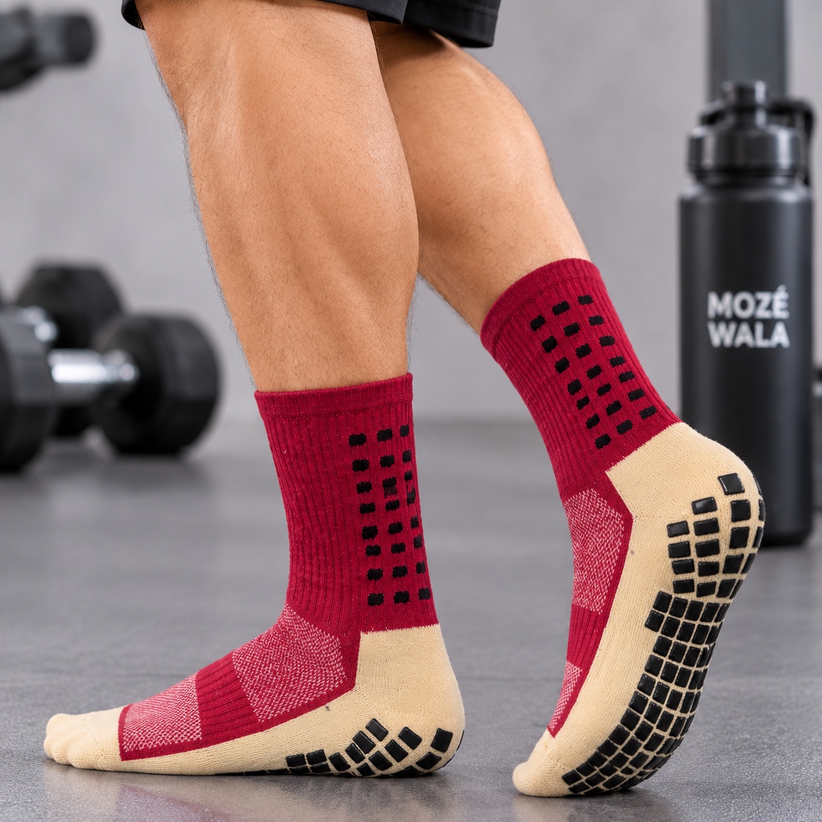Grip Beast – Burgundy & Cream
